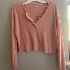 American eagle cropped long sleeve